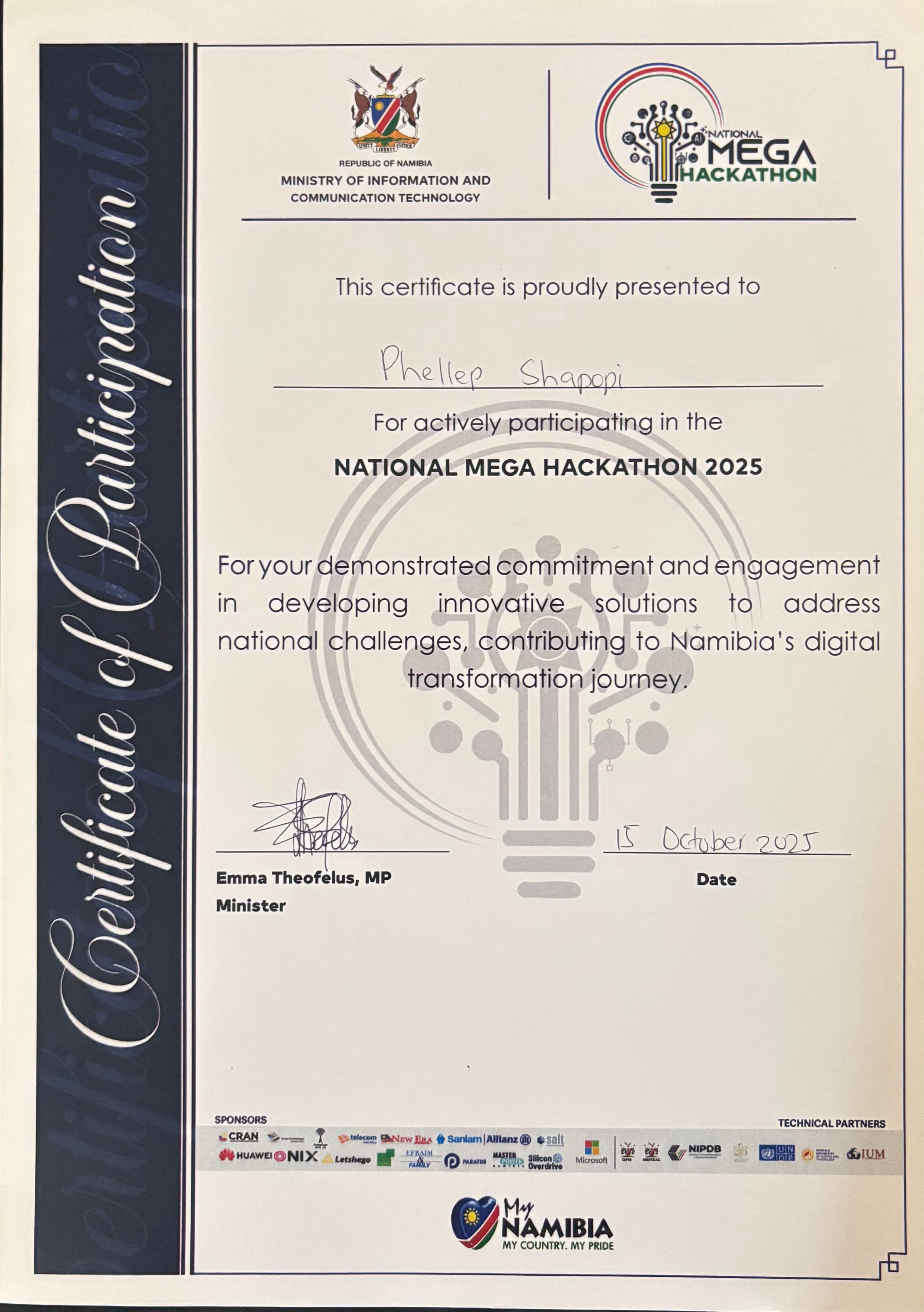 MEGA National Hackathon 2025